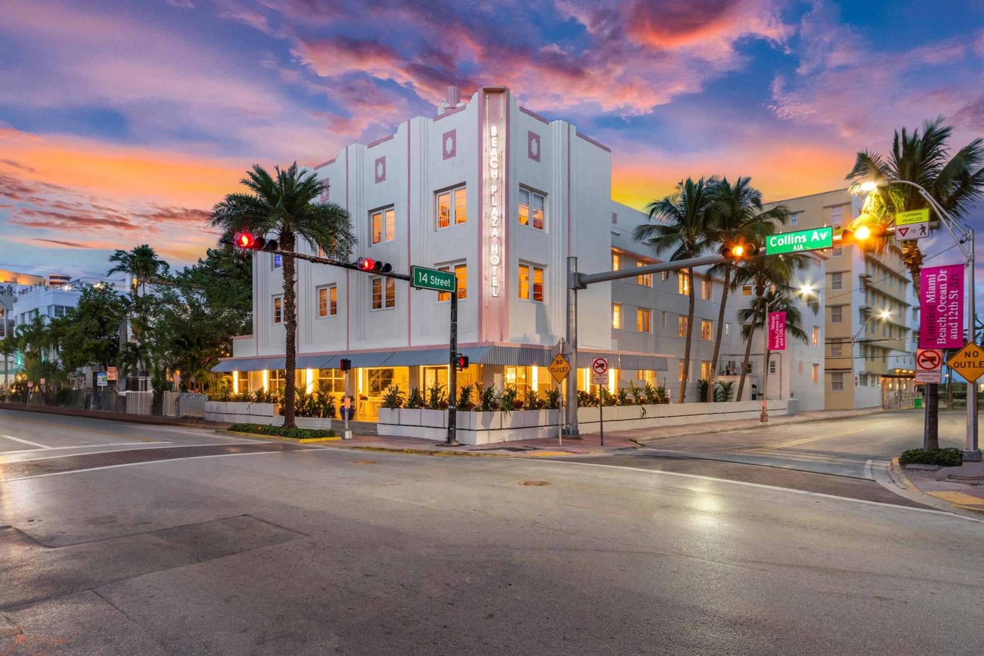 Beach Plaza Miami Beach Exteriör bild